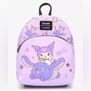Sanrio Kuromi Lavender Mini Backpack